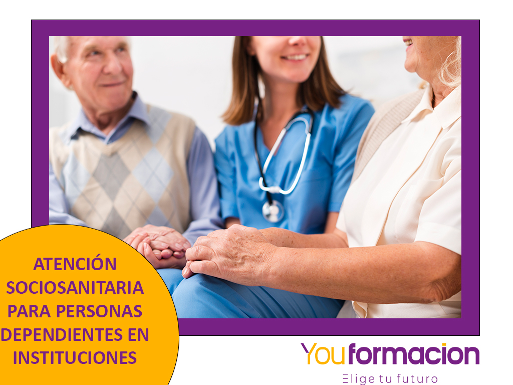 Atención sociosanitaria para personas dependientes en instituciones