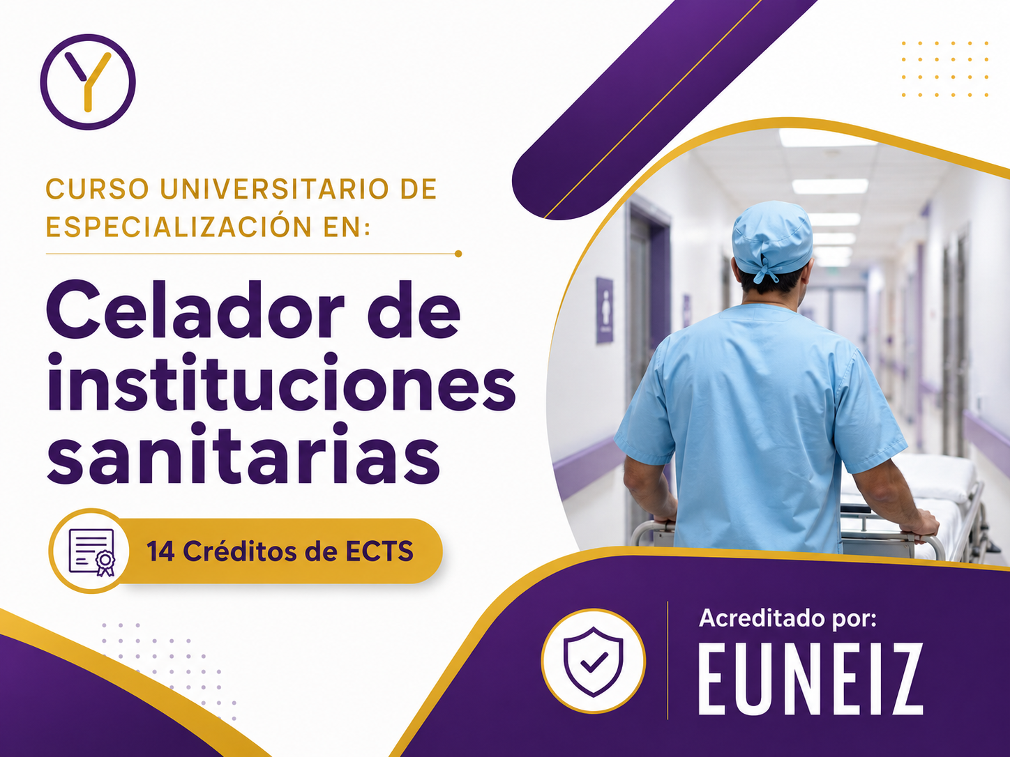 Portada del curso Curso Universitario de especialización en Celador de instituciones sanitarias
