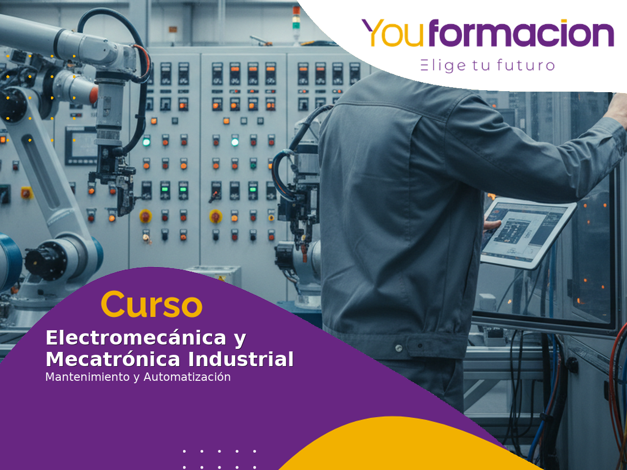 Electromecánica y Mecatrónica Industrial: Mantenimiento, Automatización y Diagnóstico Profesional