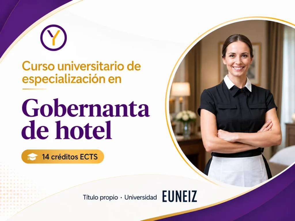 Curso Universitario de Especialización en Gobernanta de Hotel
